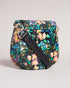 <P>Flirty Texture Branded Webbing Satchel Bag</P>